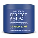 BodyHealth PerfectAmino Proszek - BCAA i EAA Proszek do ćwiczeń przed i po - Amino Acid Energy Drink dla mężczyzn i kobiet do wsparcia Lean Muscle and Recovery - Lemon Lime - 30 Służenie