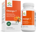 Terry Natural Omega- 7 - Suplement diety z podstawowych kwasów tłuszczowych - Suplement odżywczy do wsparcia zdrowia skóry z Buckthorn Sea, Berry Pulp & Seed Oil - 60 Softgels (Opakowanie 2)