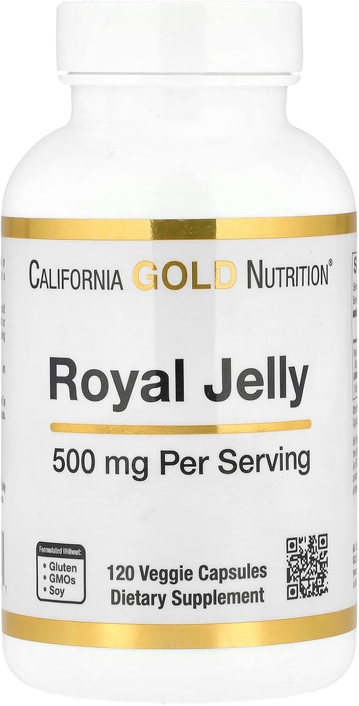 California Gold Nutrition Royal Galaretka, 500 mg, 120 Kapsułek wegetariańskich