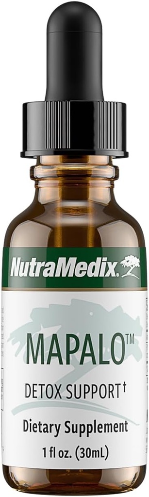 NutraMedix Mapalo Herbal Extract - Suplement kognitywny do łagodzenia sporadycznych Mgławicy Mózgowej i wsparcia Detox Body Systems - Suplement do zdrowia mózgu dla dorosłych (1oz / 30ml)