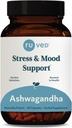 ruved Ashwagandha kapsułki - Organic Ashwagandha Root Extract Supplement for Men & Women, 500mg Per Pill for Adrener Health and Total Wellness - 60 Vegetarian Capplets (1 Hrabia)