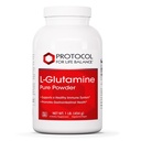 PROTOKÓŁ BALANCJI ŻYCIA L- glutamina - czysty proszek - tkanka mięśniowa, zdrowie gut i wsparcie immunologiczne - 1 funt