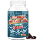 Liposomal Quercetin Phytosome, Quercetin with Bromelain, Cynk & Witamina C, Bioactive Phytosome Complex, 20X Wyższa Absorpcja - 60 Softgels