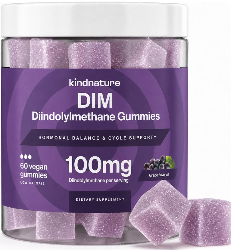 kindernature DIM Supplement Gummies - 100mg DIM Gummies