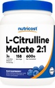 Nutricost L- Citruline Malate 2: 1 (600 gramów) (Blue Malina)