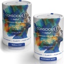 Ultra Human CONSCIOUS1 - Focus Boosting Superfood Mieszanka Vanilla Chai & Rainforest Berry Variety Pack