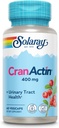 SOLARAY CranActin Cranberry Extract 400 mg - Suplementy żurawinowe dla kobiet i mężczyzn - Bladder i Urynary Tract Health Support with Witamina C - Wegan, 60- Day Guarantee (60 CT)