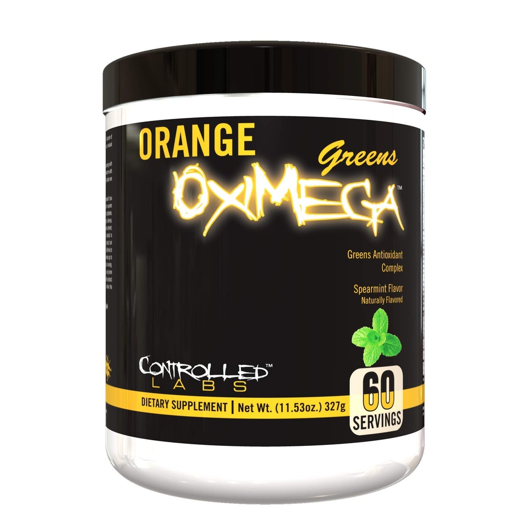 Kontrolowane Labs OxiMega Zielone Miętówki -- 0,72 lb