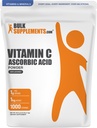 BulkSupplements.com Alpha Lipoic Acid Powder - Suplement ALA, Suplement przeciwutleniający - Bez glutenu, 600mg na jedną porcję, 1 kg (2,2 kg) (Opakowanie po 1)