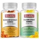 Glucynian magnezu, Gummie z cytrynianu wapnia dla dzieci i dorosłych, Wsparcie dla kości