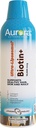 Aurora Nutrascience Ultra- Liposomal Biotin 10.000 µg Colagen suplement booster, Wspiera zdrowe włosy, Skóra i paznokcie, Karmel Flavor, 30 Służenia, 10 fl oz