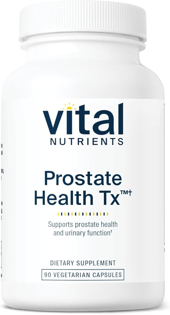 Vital Nutrigents - Prostate Health Tx - Exidance- Based Prostate Support - 90 Kapsułki wegetariańskie na butelkę