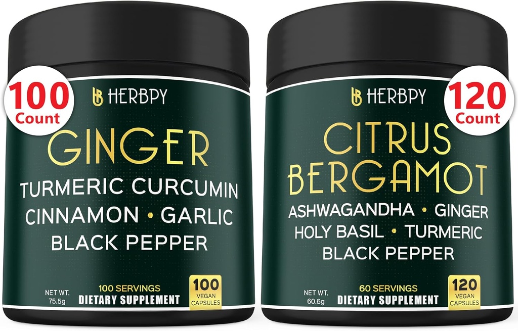 Pasek 5in1 Suplement Ginger & 6in1 Suplement Citrus Bergamot