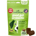 Probiotyczne żucia dla psów Gut Health 124; Smaczne pre i probiotyki dla psów Digestive Health z dyni Probiotyki psów i enzymów trawiennych 124; NASC Certified & Made in The USA