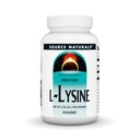 Źródło Naturals L- Lysine w postaci proszku - Amino Acid Supplement Supports Energy Formation & Collagen * - 100 Grams