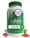 Lutein 20mg z Zeaksantyną 4mg 60 Softgels 124; All- Trans Marigold Extract in Nature Identical 5: 1 Stosunek do 124; Wspiera zdrowe oko, Skóra i mózg 124; Non-GMO Soy & Gluten Free 124; przez Health Thru Nutrition