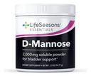 LifeSeasons D- Mannose Powder - Szybkie działanie ulgi UTI - Urynary Tract Health Supplement - Wspiera zdrowe poziomy microflora & Eases Bladder Discomfort - 45 Służenie
