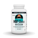 Źródło Naturals MBP Osteo z wapniem, zaawansowane wsparcie gęstości kości *, 180 tabletek