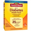 Nature Made Daily Diabetes Health Pack, Suplement diety dla wsparcia żywieniowego, 30 Pakiety, 30 Day Supply