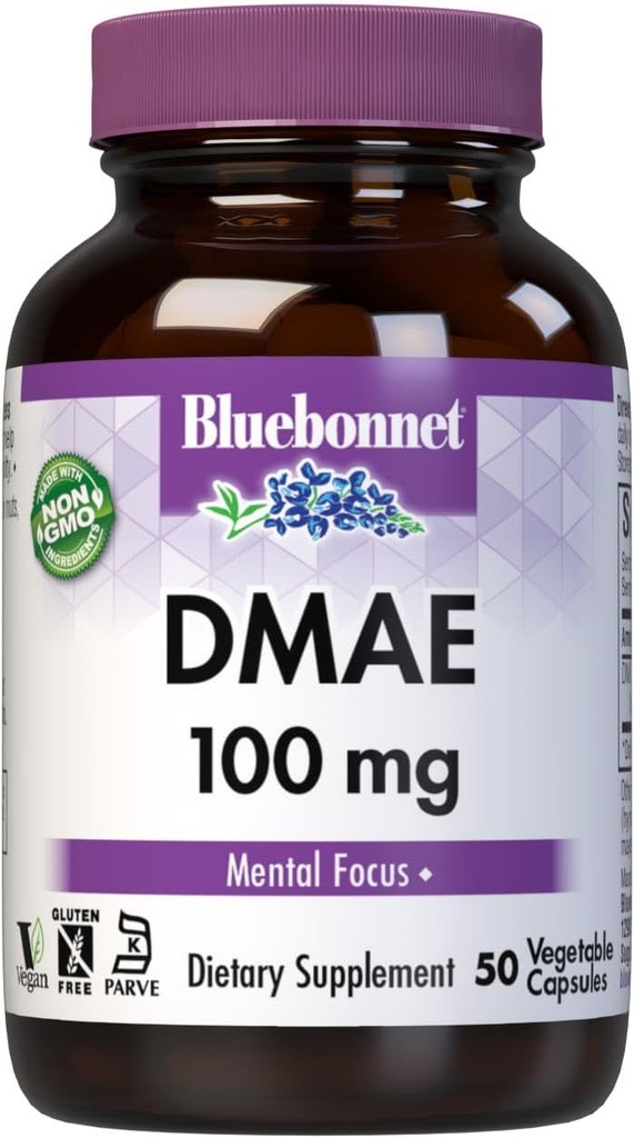 BlueBonnet Nutrition DMAE 100 mg, 50Count