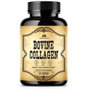 HERBALICIIOUS Kolagen bydlęcy Suplementy dla mężczyzn i kobiet 124; Zhydrolizowany kolagen tarczowy bydła Peptydes 124; Joint, Nerve & Bone Support 124; Non- GMO, Anti- Aging 124; 100 Kapsułki