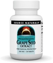 Źródło Naturals Grape Seed Extract, Proanthodyn 200 mg Antioksydant Protection & Supports Healthy Aging Brain - 30 Tablets