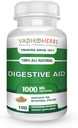 Certified Organic Vadik Herbs Digestive Aid Herbal Dietetic Supplement Equipment 124; Wspiera system jelitowy, Promotes Normalne funkcje jelit (1 opakowanie)