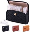 BAGSFY Cotygodniowy Pill Organizator 3 razy dziennie w Cute Fabric Pill Case, Medicine Pill Organizer, Pill Box, Przenośny Travel Pill Case, Pill Container for Medication, Witaminy, Oleje rybne, Suplementy