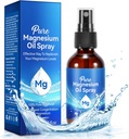 Rozpylacz magnezu, czysty rozpylacz oleju magnezu do stóp, naturalny organiczny składnik w szklanej butelce, łatwy w wchłanianiu i użyciu (60ML)