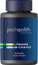 ProHealth L- Theanine Calm- Plex z GABA i 5- HTP (Suntheanine) (100 mg, 60 Kapsułek średnich)