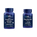 Life Extension Super Omega-3 Plus EPA / DHA Fish Oil, Sesame Lignans, Olive Extract & One- Per- Day Multivitamine - Pakowane z ponad 25 Witamin, Minerals & Plant