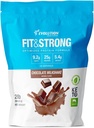 Evolution Advance Nutrition Fit & Strong - Pure Whey Protein Powder with BCAA, 100% Grass-Fed, Quick Absorbing and Fast Digesting for Optimal Muscle Recovery, Natural Flavor – 2 Pounds (Chocolate)