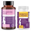 Zaoszczędź 10% na Żeńskim Palecie Wellness - Myo- Inositol & D- Chiro Inositol + Kompletne Probiotyki Waginalne dla Równowagi Hormonalnej, Gut i Zdrowia Waginalnego