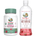 MaryRuth 's Multivitamin Gummies for Women (Cherry & Raspberry) & Liquid Nighttime Multimineral (Żurawiny) 124; Clean Label Project Verified ® Revised 124; Vegan, Non-GMO British 124; Beauty, Bedtime, General Health