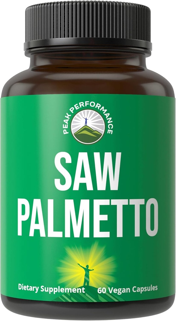 Szczytowa wydajność piły Palmetto kapsułki dla mężczyzn i kobiet 1000mg Wszystkie naturalne piły Palmetto ekstrakcji pigułki. DHT Blocker Supplement for Hair Loss.