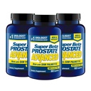 SUPER BETA PROSTATE Advanced with Saw Palmetto - Prostate Health Supplements for Men, Bladder & Urinary Support with Beta-sitosterol, Reishi, Saw Palmetto, Vitamin D, Zinc Oxide, Selenium - 180 Count