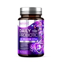 Wybudowany przez Nature Probiotic dla kobiet i mężczyzn - 60 Miliard CFU, 10 Szczepów + Prebiotyki i Enzymy Digestive - Pomaga Digestive, Immune, Reduct Gas & Bloating - Stabilne półki, Non-GMO - 60 Kapsułki
