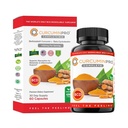 kurkuminpro Kompletny BCD 124; Tylko Biosoluble Vegan Beta Cyklodekstryna & Organic Turmeric Curcumin 124; Natural Joint & Support Muscle 124; Wegan 124; 60 Hrabia