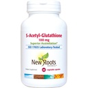 NOWY ROOTS HERBAL S- Acetyl- glutation, 100mg < 124; Superior Assimilation < 124; Healthy Aging & Immunity Support (60 Veg Caps)