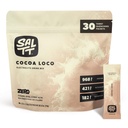 SALTT Electrolytes Proszek Drink Mix - Cocoa Loco - 30 Pakiety nawadniające - Magnez, Potas, Sód, Minerały śladowe - Zero Sugar & Gluten Free - Travel Essentials