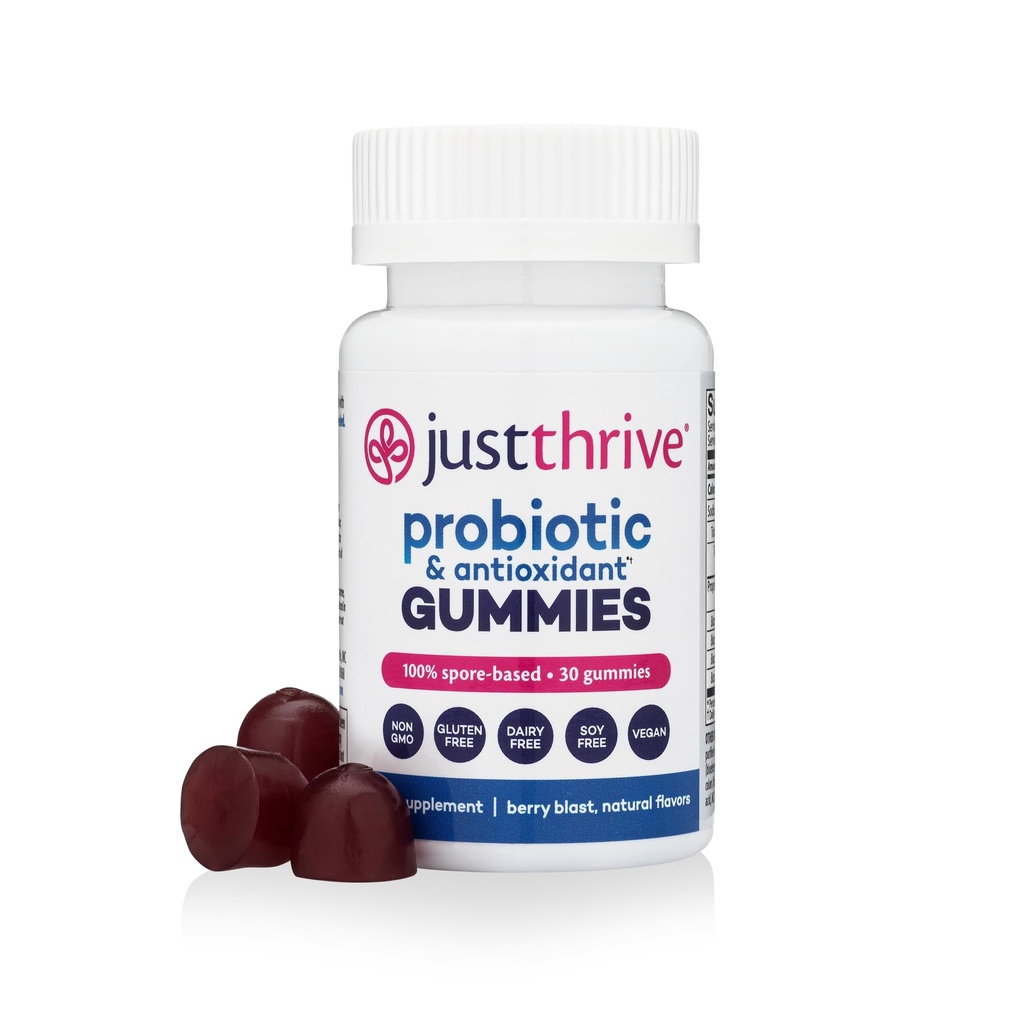 Tylko Thrive Probiotic Gummies - Dzieci, Mężczyźni i Kobiety Probiotic - dla zdrowia i ogólnie, 30 Hrabia