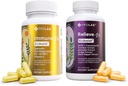 BioAssist ® Relieve- Fx + Immune- fx, Recovery Relief Joint Detox Nastrój immunologiczny Płuca Płuca Supplement Factors, Clean Certified ®, Non-GMO