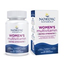 Nordic Naturals Women 's Multivitamin Dodatkowa siła - Skóra, Włosy, Energia, & Support Kości - Suplement odporności - 20 Podstawowe składniki odżywcze - 60 Tabletki - 30 Słupki
