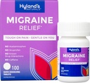 Hyland Migrena Ból głowy Natural Pain Relief Tablets, Opakowanie po 1, 100 Hrabia (Opakowanie może Vary)
