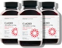 SMARTERNUTRITION CoQ10 400 mg Wysoka absorpcja - naturalnie fermentowany Ubichinon w / Organic Cold- Pressed Olive Oil - for Heart Health, Energy Cellular - Non-GMO, Gluten Free - 180 Count [90- Day Supply]