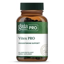 Gaia Herbs Pro Vitex Pro- Suplement wspiera normalny cykl menstruacyjny i zdrowy menopauza * - Progesterone Supplement Supplement * with Organic Chaste Tree Berry Extract - 60 Liquid Phyto- Caps (30 Servings)