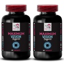 Pure view - EYE VISION SUPPLEMENT - Focus sharp, Vision clarity, Eye support, Better image, Clear perspective, Crisp sightlines, Clearer scenes, Focus improvement, Sharp lines 2 Bottle 120 Capsules