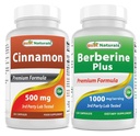 Najlepsze naturals Cynamon 500 mg & Berberine Plus 1000mg