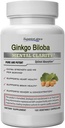 SuperiorLabs Ginkgo Biloba 1200 mg, Non-GMO, Czarny pieprz do zwiększonej absorpcji, Ekstrakt Ginkgo, Poprawia pamięć i ostrość, Booster cyrkulacyjny, Naturalny przeciwutleniacz Nootropowy, 120 Czapki Veg