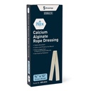 MED PRIDE Calcium Alginate Rope Dressing Pack of 5 Sterile Highly Absorbent for Gaping Wounds Burns Ulcers 2cm X 30cm
